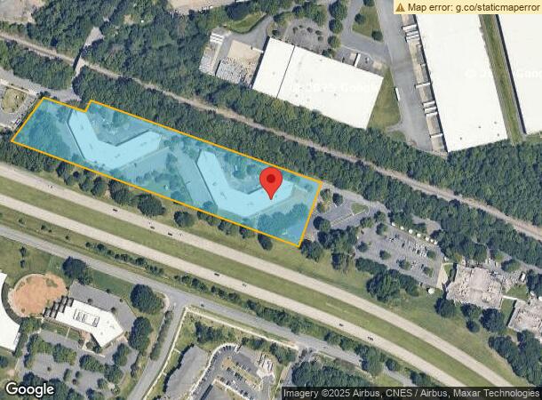  1101 Woodrdg Ctr Dr, Charlotte, NC Parcel Map