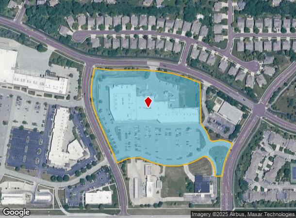  11338 W 135Th St, Overland Park, KS Parcel Map