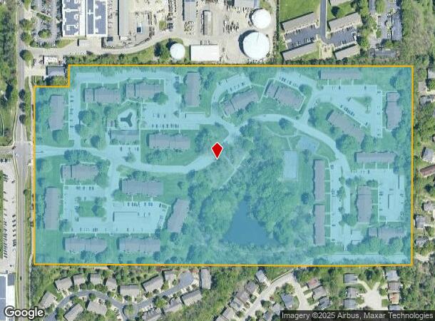  701 E Summit View Pl, Bloomington, IN Parcel Map