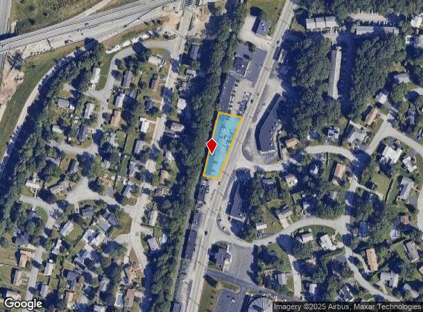  689 Oaklawn Ave, Cranston, RI Parcel Map