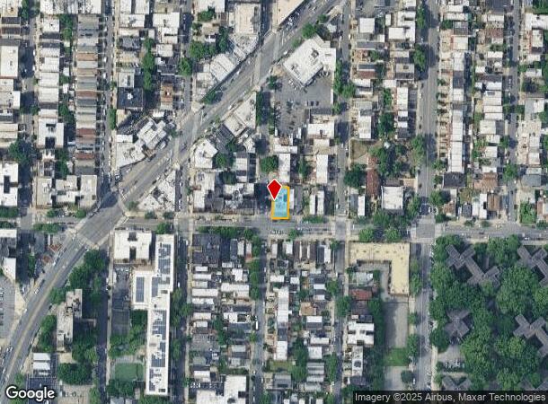  2502 Barnes Ave, Bronx, NY Parcel Map
