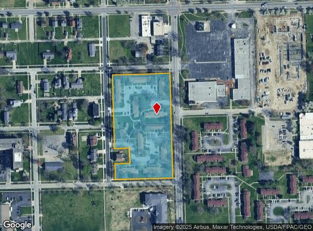 2037 Franklin Ave, Toledo, OH Parcel Map