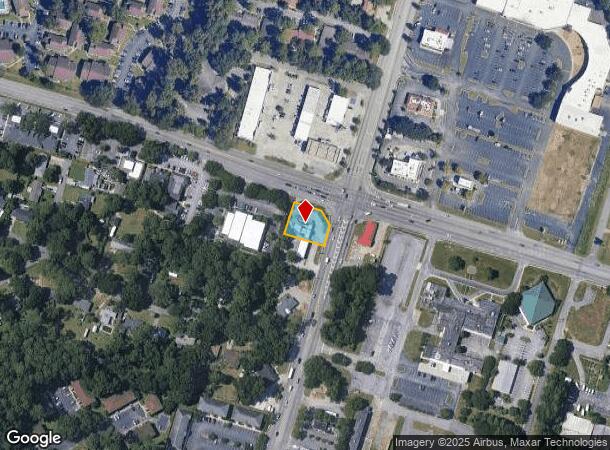  7205 Waters Ave, Savannah, GA Parcel Map