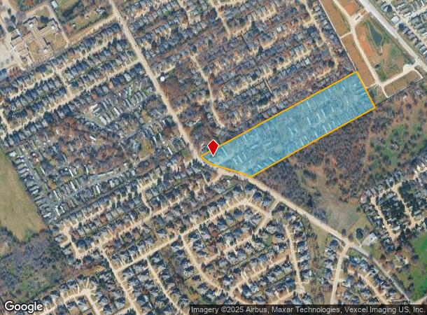 140 Thousand Oaks Dr, Mansfield, TX Parcel Map