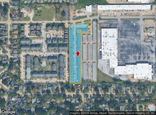 16321 Loch Katrine Ln, Houston, TX Parcel Map
