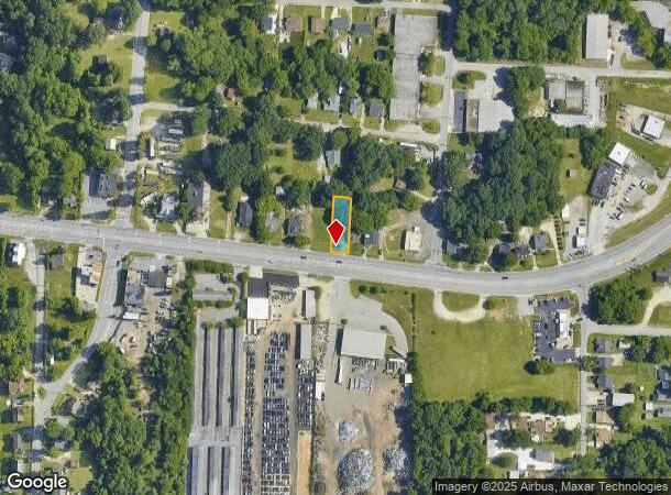  2708 W English Rd, High Point, NC Parcel Map