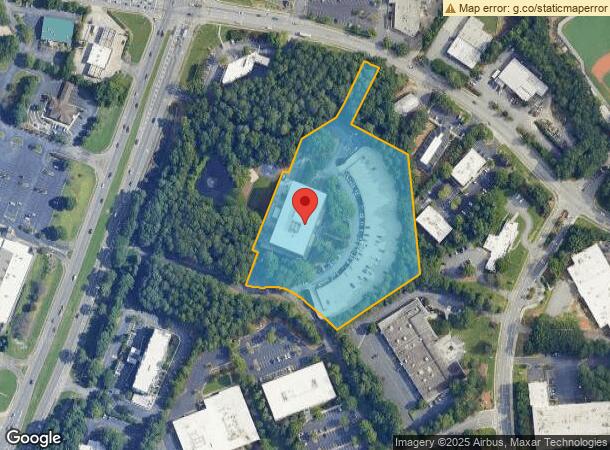 5550 Peachtree Pkwy, Peachtree Corners, GA Parcel Map