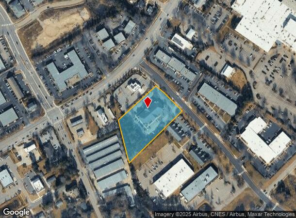  110 Capcom Ave, Wake Forest, NC Parcel Map