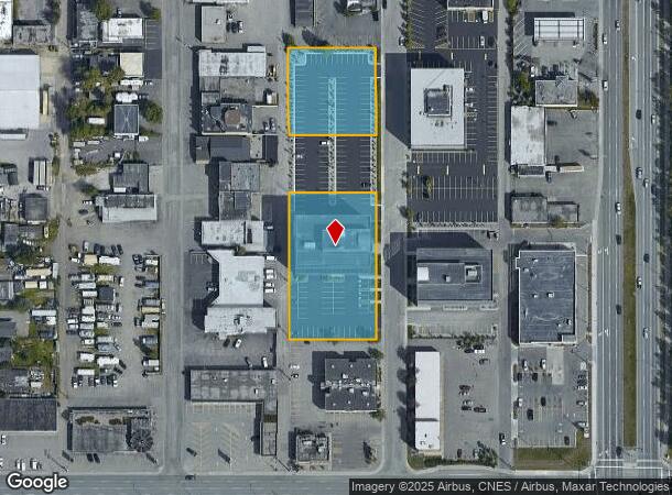 2700 Gambell St, Anchorage, AK Parcel Map