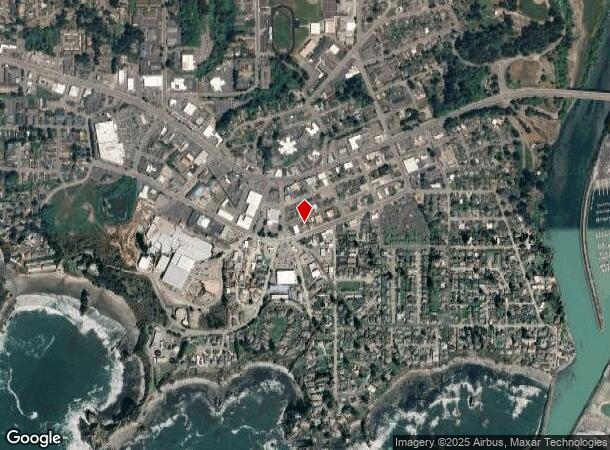  638 Railroad St, Brookings, OR Parcel Map
