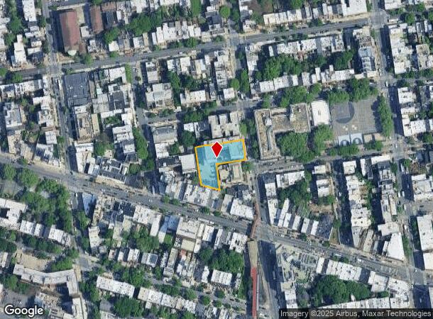 482 Franklin Ave, Brooklyn, NY Parcel Map