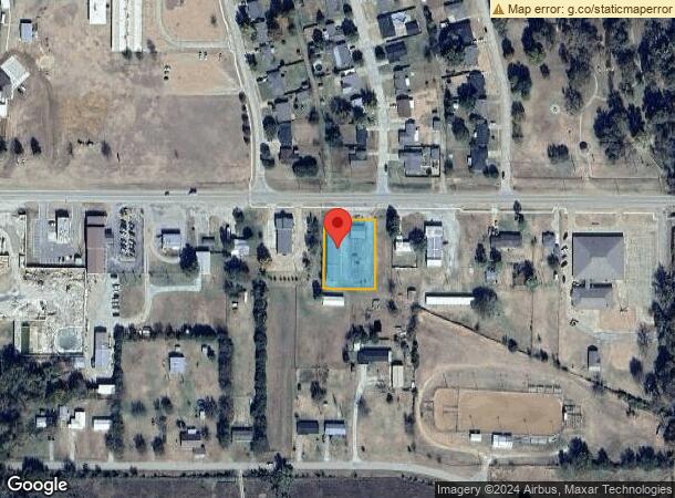  1603 W Main St, Prague, OK Parcel Map