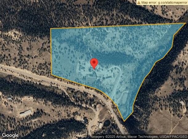  15747 State Highway 7, Lyons, CO Parcel Map