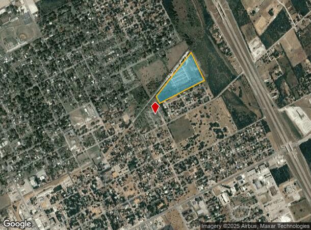  610 N Archer St, Beeville, TX Parcel Map