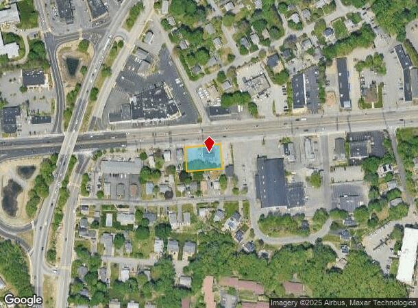288 Worcester Rd, Framingham, MA Parcel Map