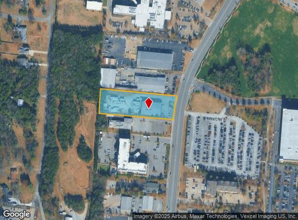  939 N Thompson Ln, Murfreesboro, TN Parcel Map