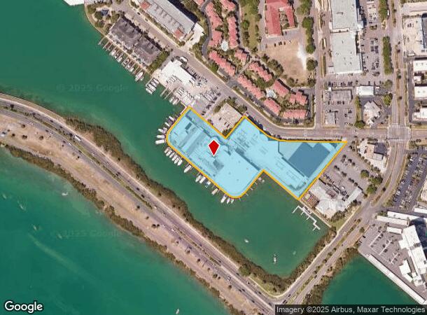  249 Windward Psge, Clearwater Beach, FL Parcel Map