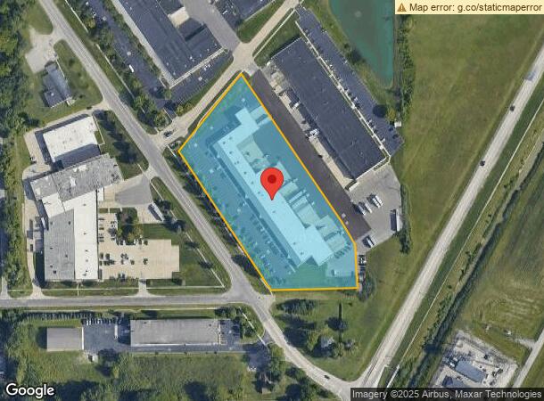  11895 Wayne Rd, Romulus, MI Parcel Map