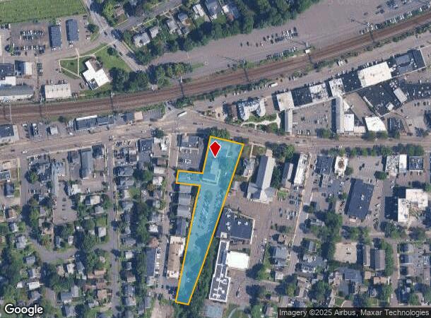  1735 Post Rd, Fairfield, CT Parcel Map