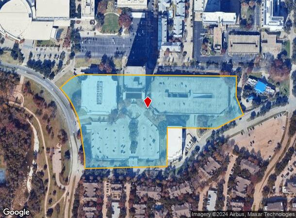  12700 Park Central Dr, Dallas, TX Parcel Map