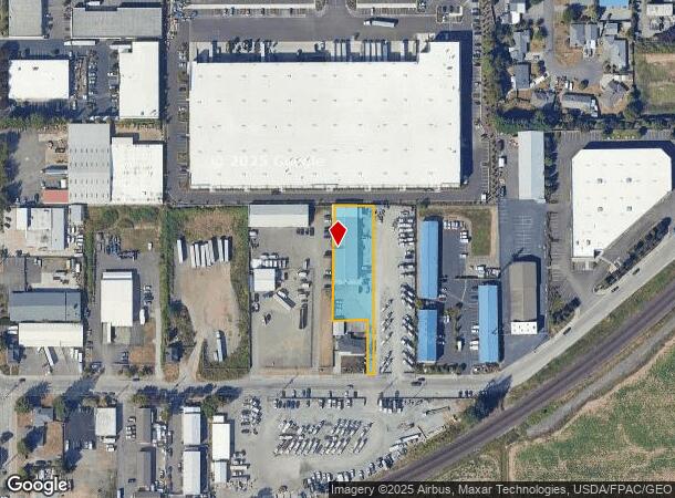  2511 Inter Ave, Puyallup, WA Parcel Map