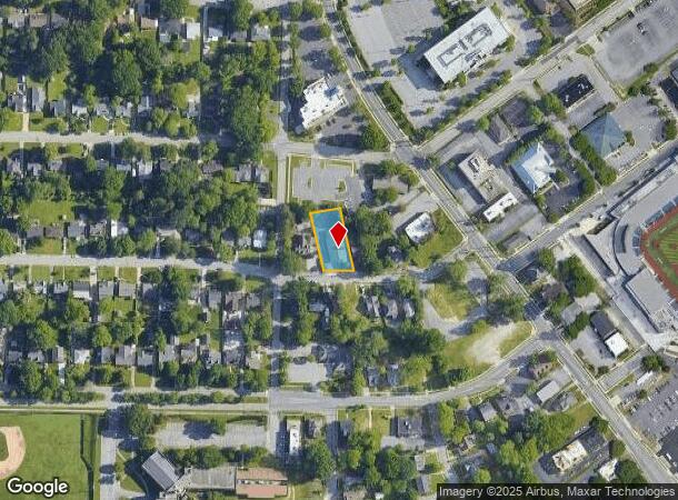  416 Gatewood Ave, High Point, NC Parcel Map