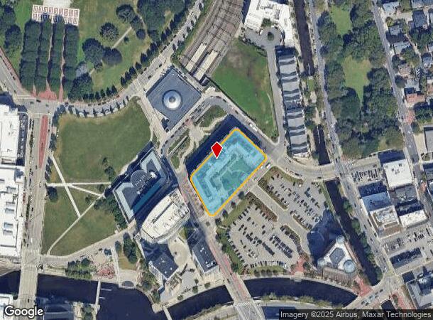 50 Park Row W, Providence, RI Parcel Map