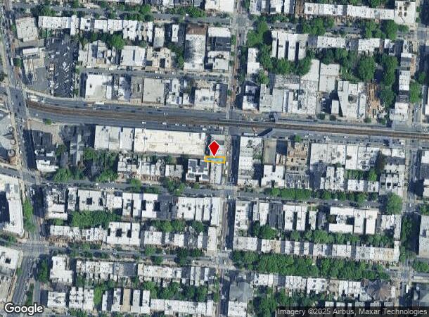  598 Nostrand Ave, Brooklyn, NY Parcel Map