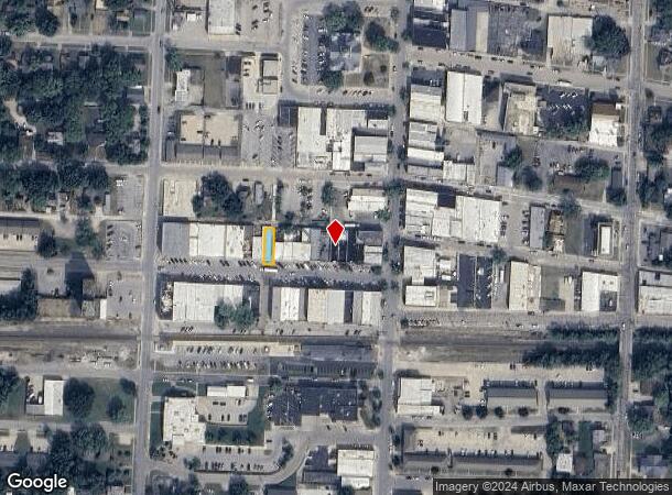  125 W Pine St, Warrensburg, MO Parcel Map