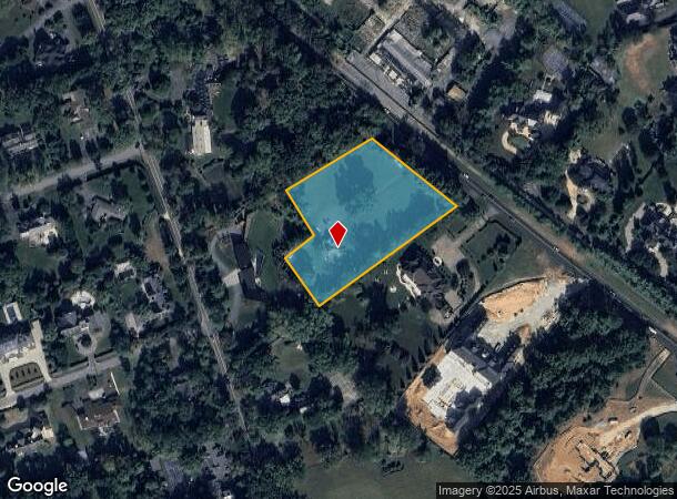  9600 River Rd, Potomac, MD Parcel Map