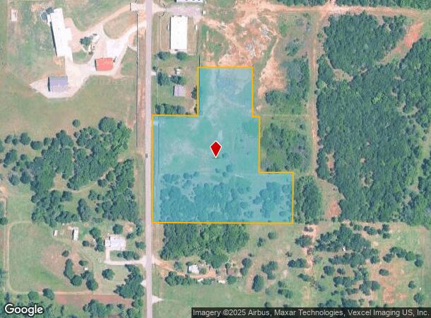  S Choctaw Rd, Choctaw, OK Parcel Map