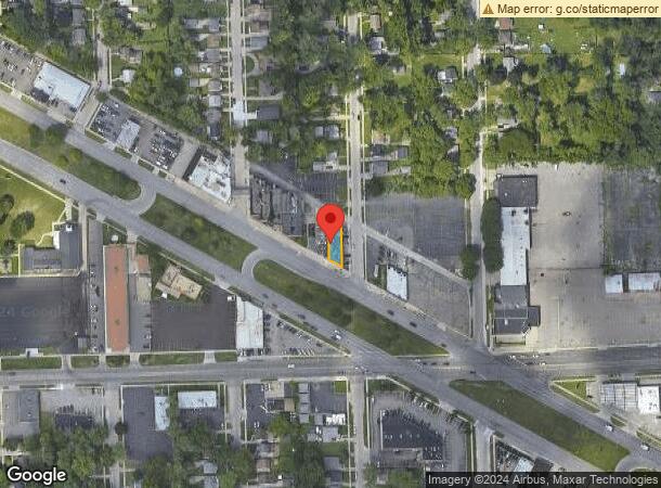  25110 Grand River Ave, Redford, MI Parcel Map