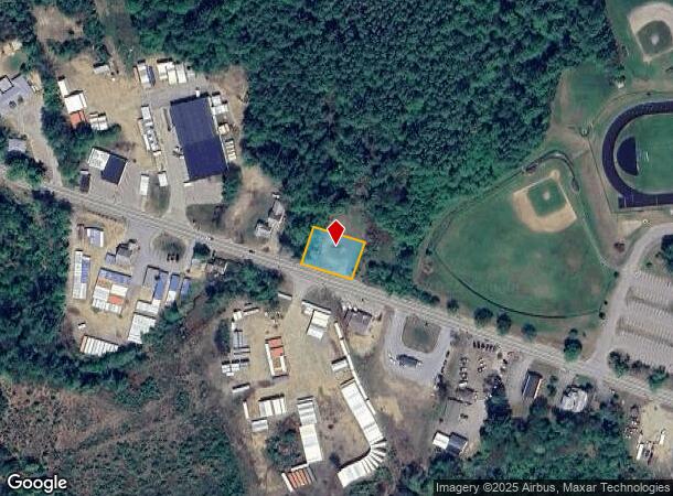  491 W Main St, Tilton, NH Parcel Map