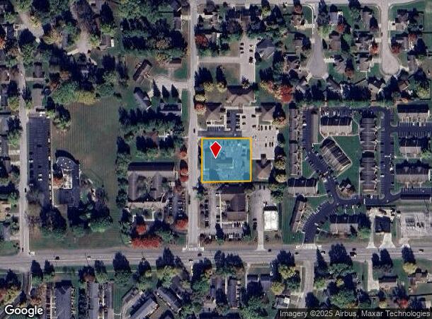  2625 Fox Pointe Dr, Columbus, IN Parcel Map