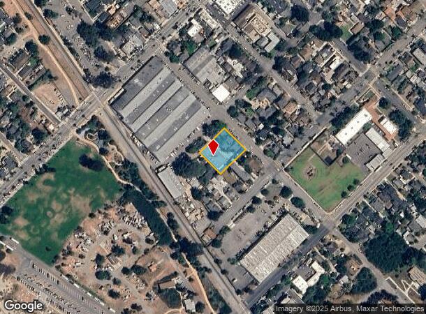 550 Maple St, Carpinteria, CA Parcel Map