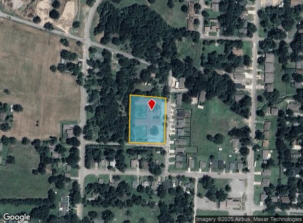 1601 Kennedy St, Bonham, TX Parcel Map