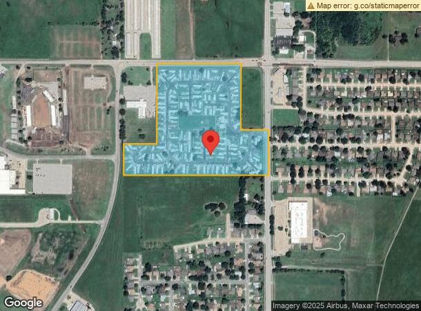  2900 N Union St, Ponca City, OK Parcel Map