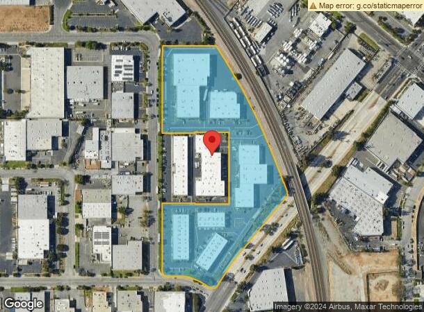  9810 Bell Ranch Dr, Santa Fe Springs, CA Parcel Map