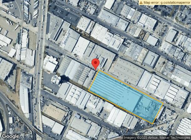  2828 E 12Th St, Los Angeles, CA Parcel Map