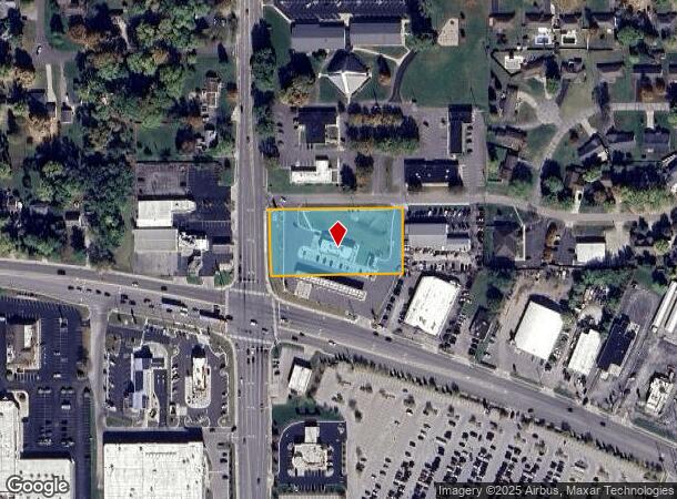  3055 Central Ave, Columbus, IN Parcel Map