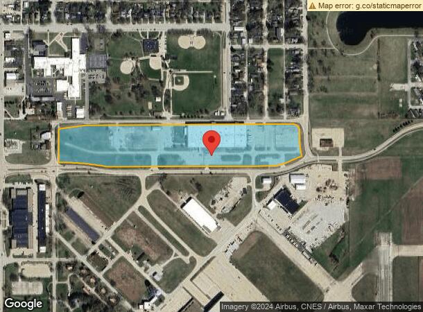  707 Veterans Pkwy, Rantoul, IL Parcel Map