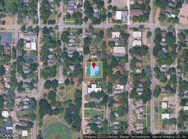  1275 Sw Fillmore St, Topeka, KS Parcel Map