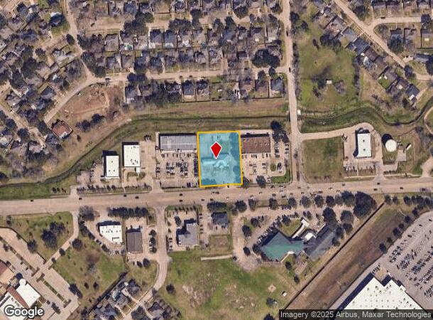  1813 Broadway St, Pearland, TX Parcel Map
