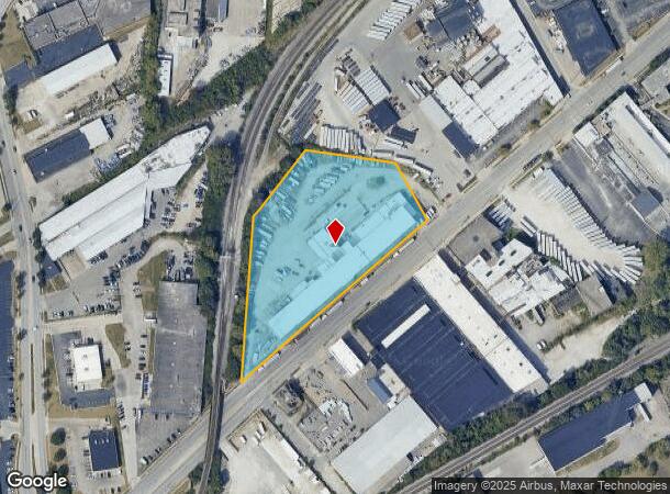 4861 Spring Grove Ave, Cincinnati, OH Parcel Map