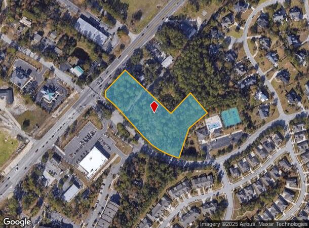 7964 Market St, Wilmington, NC Parcel Map