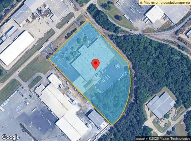  7600 Industrial Hwy, Macon, GA Parcel Map