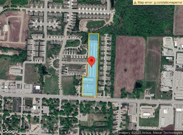  308 E Walnut St, Raymore, MO Parcel Map