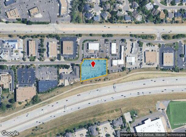 5818 County Line Pl, Highlands Ranch, CO Parcel Map