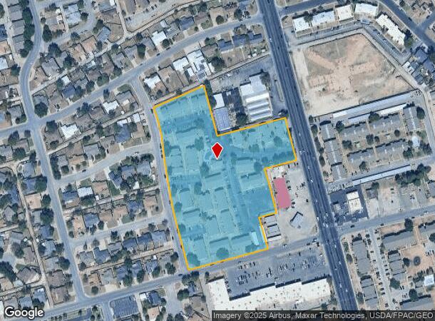  2613 N Midland Dr, Midland, TX Parcel Map
