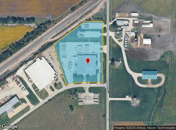 1612 N Davis Ave, Ottawa, KS Parcel Map